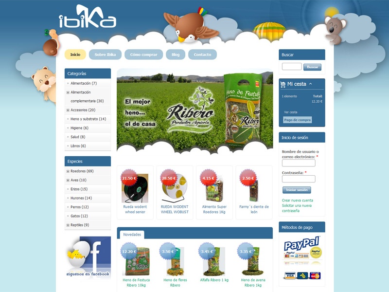 Tenemos nuevo proyecto de tienda online | Ibika